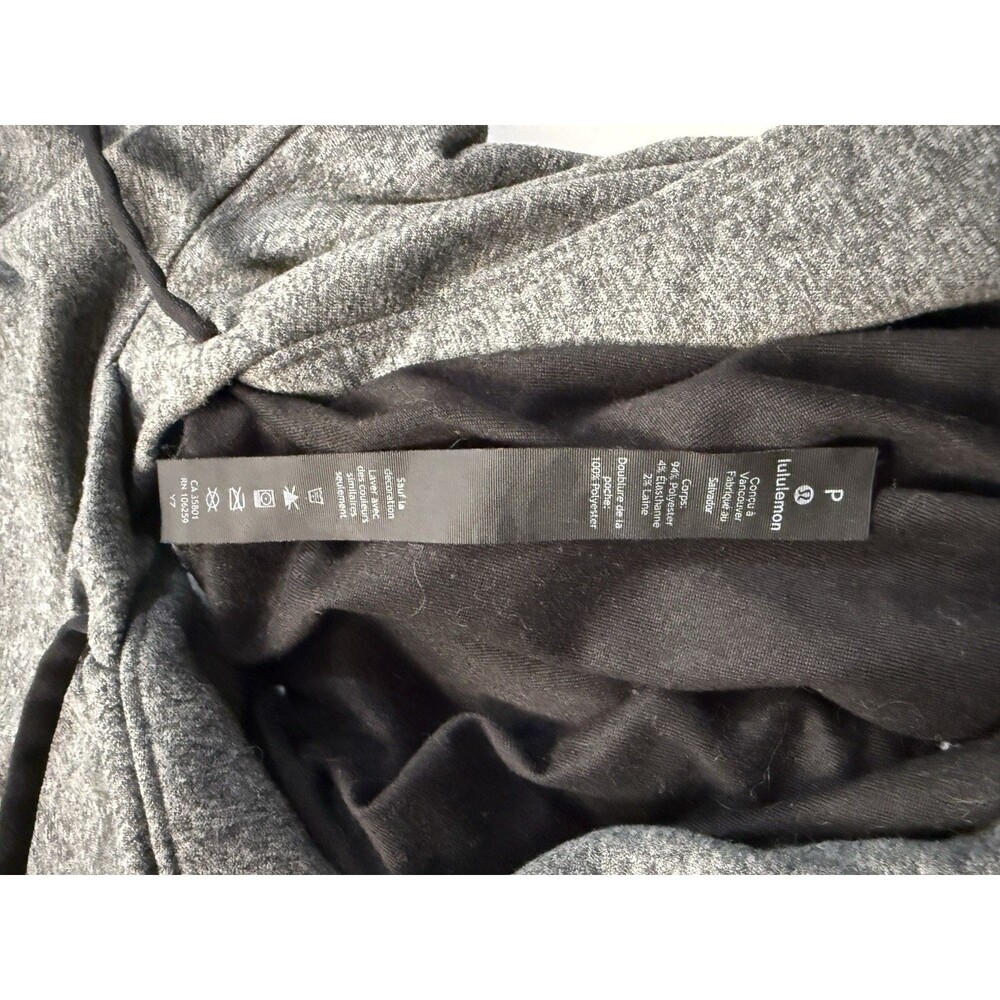 Lululemon City Sweat Thermo Hoodie Mens S Medium Gray Sweatshirt LM3BC1S - Picture 11 of 13